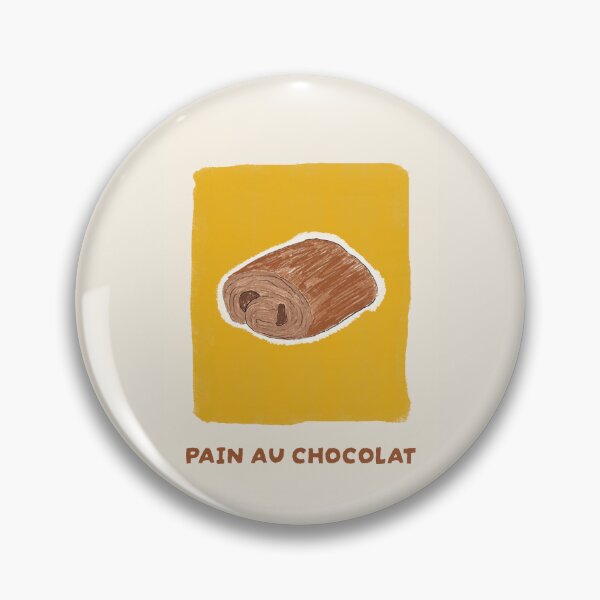 Aperçu de l'œuvre Illustration de pain au chocolat créée et vendue par lyiris.
