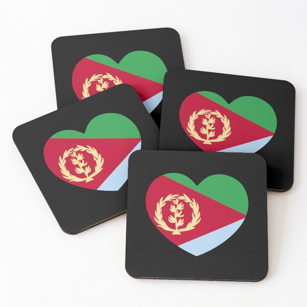 Item preview, Eritrea Flag Heart ER designed and sold by shitpostee.