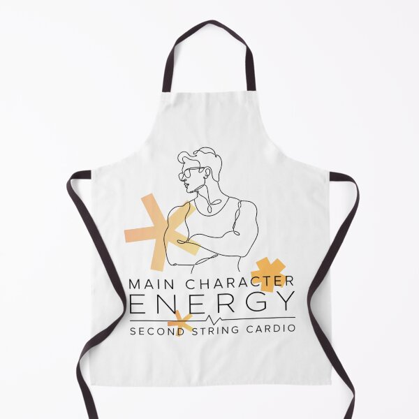Item preview, Relatable Sports Quote - Main Character Energy Second String Cardio designed and sold by RunningWhiskers.