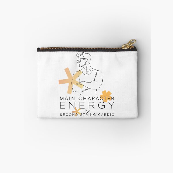Item preview, Relatable Sports Quote - Main Character Energy Second String Cardio designed and sold by RunningWhiskers.