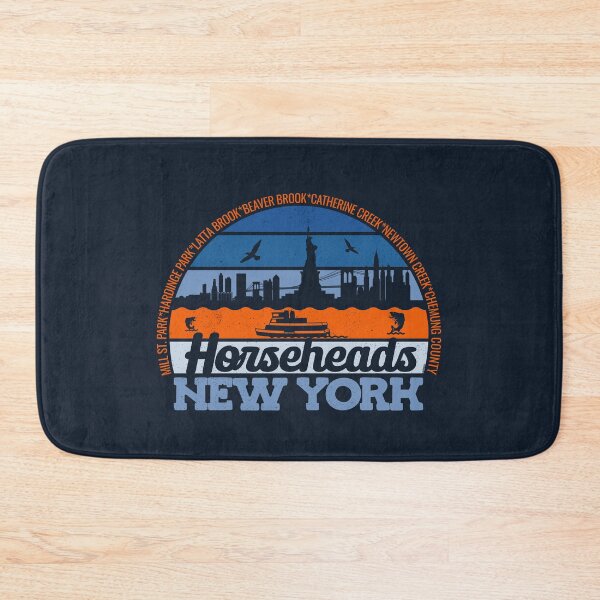 Item preview, Horseheads New York Sunset Retro Vintage Local Pride Logo designed and sold by CRHPOD20.