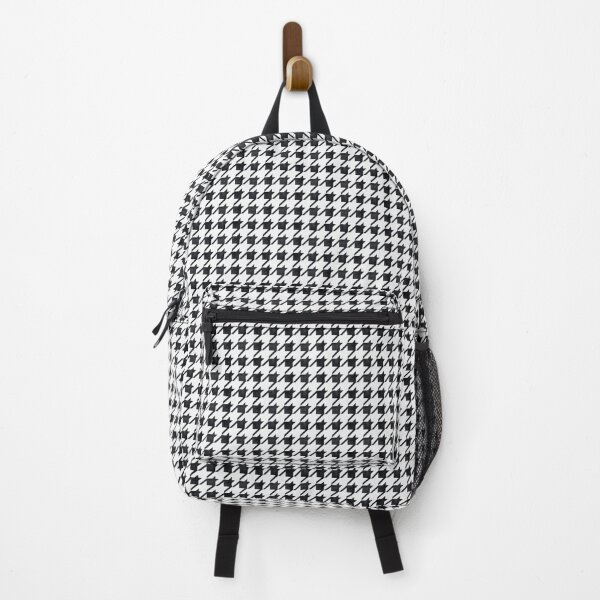 Item preview, Handcrafted Houndstooth Classic Black and Off White XS designed and sold by Lidra Zehcnas.