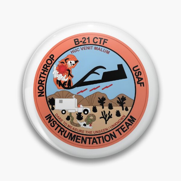 Item preview, USAF Northrop B-21 Raider CTF Instrumentation Team Patch designed and sold by CharlieDesings.