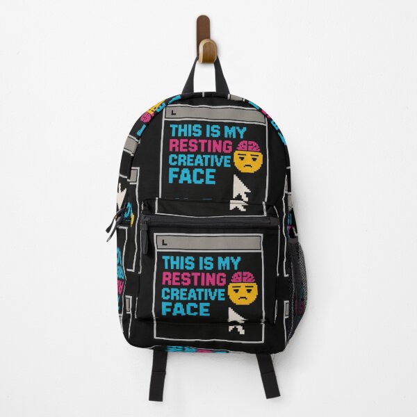 Item preview, Creative Concentration – Resting Creative Face designed and sold by Mad Factory Designs.