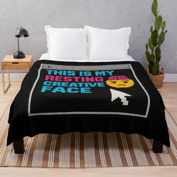 Item preview, Creative Concentration – Resting Creative Face designed and sold by Mad Factory Designs.