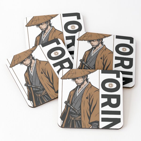 Item preview, Torin Samurai Warrior Japanese Ronin Anime Graphic Tee designed and sold by StickerNestYou.