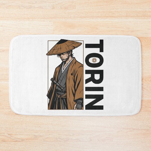 Item preview, Torin Samurai Warrior Japanese Ronin Anime Graphic Tee designed and sold by StickerNestYou.