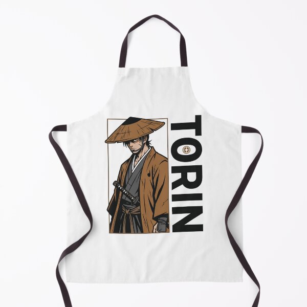 Item preview, Torin Samurai Warrior Japanese Ronin Anime Graphic Tee designed and sold by StickerNestYou.
