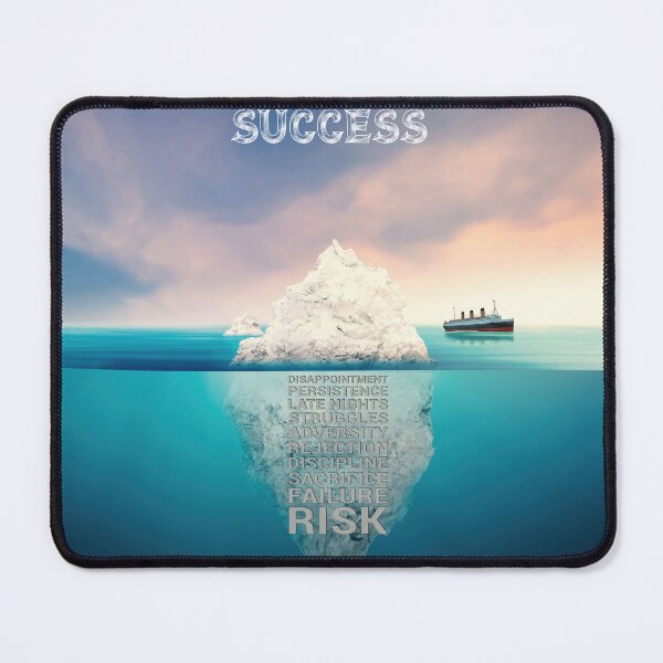 Item preview, Success iceberg poster designed and sold by xposedbydesign.