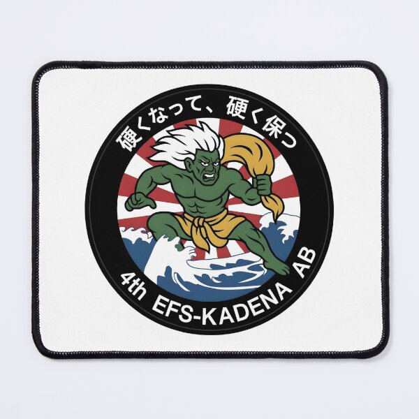 Item preview, USAF 4th Expeditionary Fighter Squadron Kadena Air Base Patch designed and sold by CharlieDesings.