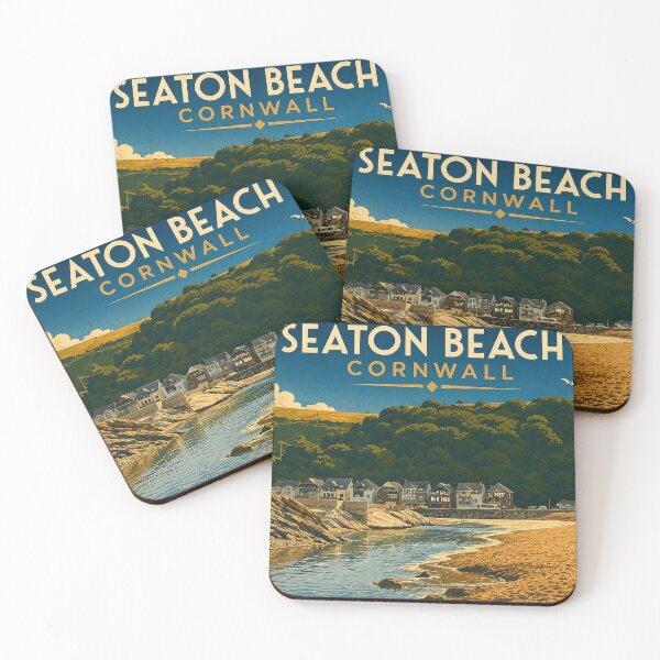 Item preview, Seaton Beach Landscape designed and sold by The Deco Bureau.