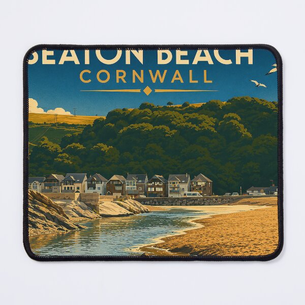 Item preview, Seaton Beach Landscape designed and sold by The Deco Bureau.