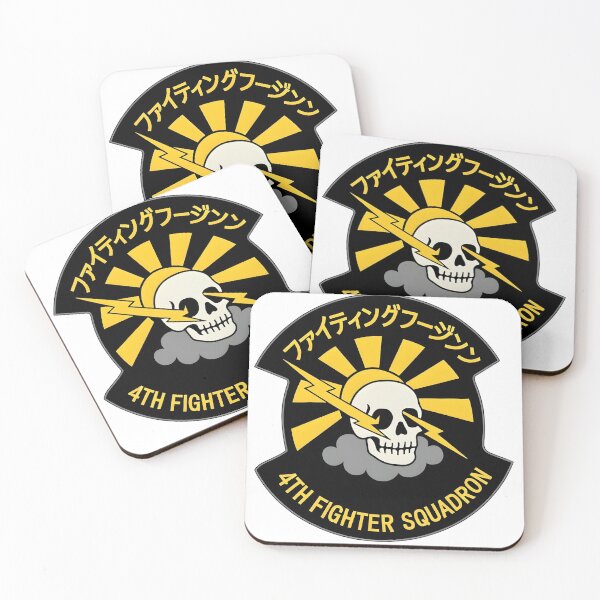 Item preview, USAF 4th Fighter Squadron "Fighting Fuujins" Heritage Patch designed and sold by CharlieDesings.