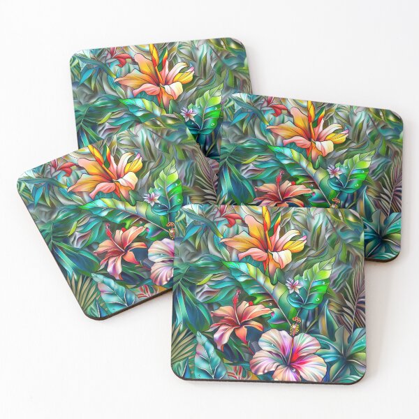 Item preview, Tropical Rainforest Nature Illustration- Botanical Jungle Art  designed and sold by MargaretWiktor.