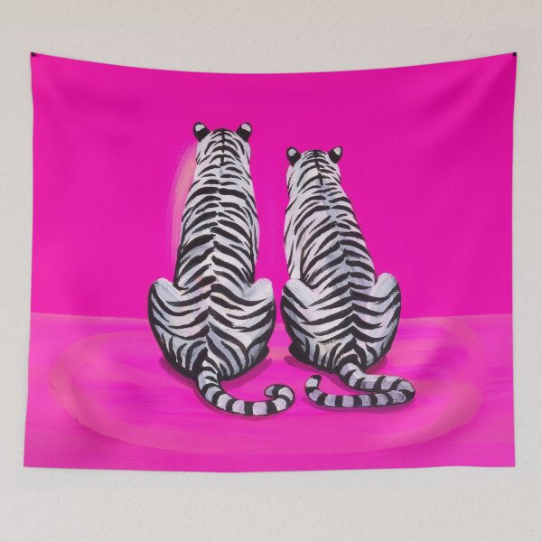Item preview, Neon Pink Tigers designed and sold by Wildflower-Whim.
