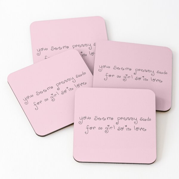 Item preview, You Seem Pretty Sad For A Girl So In Love designed and sold by moonna designs.