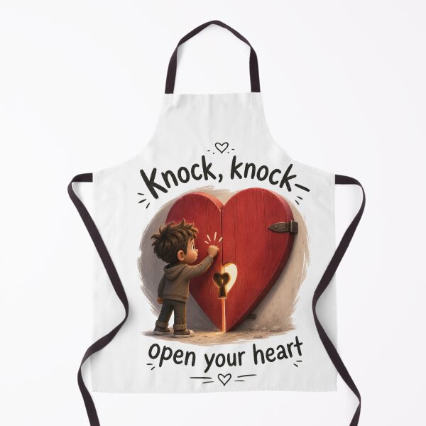 Item preview, Knock, knock—open your heart designed and sold by DreamPrintForge.