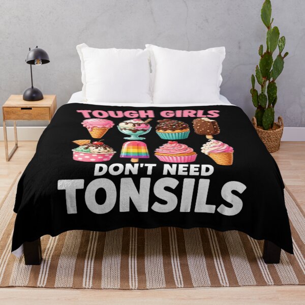 Item preview, Tonsil Removal Art for Girls Women Tonsils Out Tonsillectomy T-Shirt | Funny Recovery Graphic Gift designed and sold by Trendably.