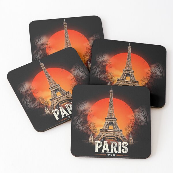 Item preview, Paris Eiffel Tower Vintage Sunset Travel Design designed and sold by Exodoi.