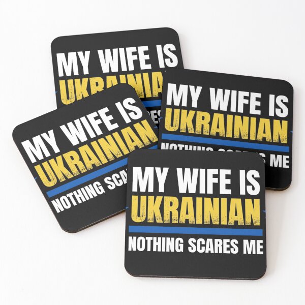 Item preview, My Wife Is Ukrainian Nothing Scares Me Bold Vintage Saying designed and sold by haitrieuic96.