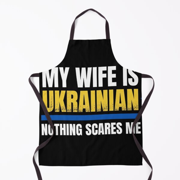 Item preview, My Wife Is Ukrainian Nothing Scares Me Bold Vintage Saying designed and sold by haitrieuic96.