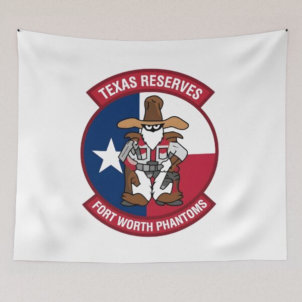 Item preview, USAF Reserve Texas Reserves Fort Worth Phantoms Patch designed and sold by CharlieDesings.