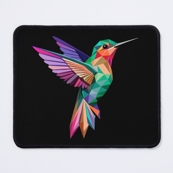 Item preview, Geometric Hummingbird designed and sold by aponwao.