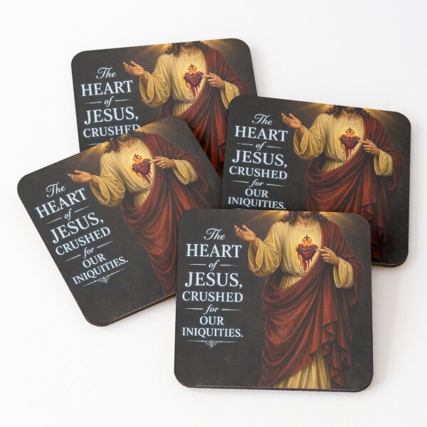 Item preview, JESUS SERCE STARTE DLA NIEPRAWOŚCI  designed and sold by WarriorVision.