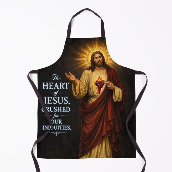 Item preview, JESUS SERCE STARTE DLA NIEPRAWOŚCI designed and sold by WarriorVision.