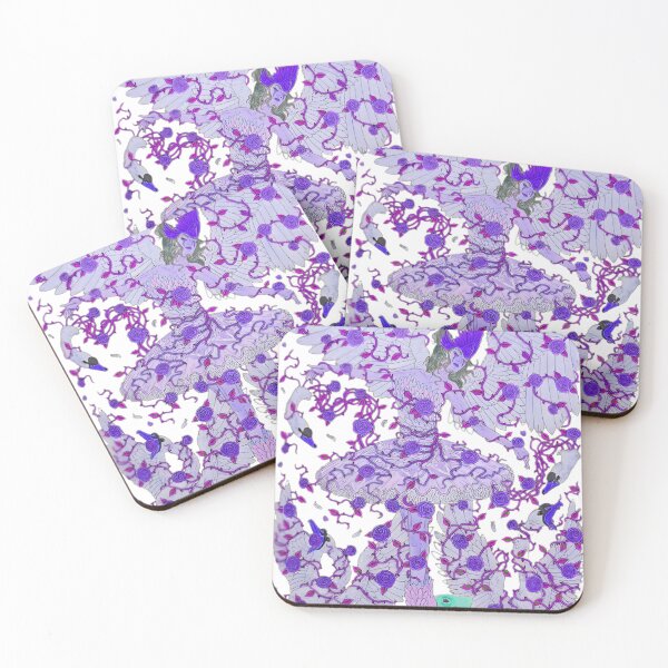 Item preview, Gothic Ballerina Purple Rose Swan Fantasy Art designed and sold by anapldv.