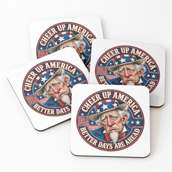 Item preview, Cheer Up America - Better Days Are Ahead  designed and sold by Wilcox PhotoArt.