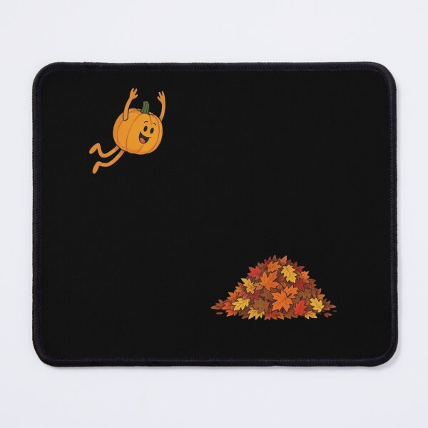 Item preview, Cute Happy Pumpkin Jumping Into Fall Autumn Leaves designed and sold by haitrieuic96.