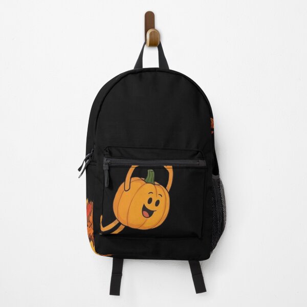 Item preview, Cute Happy Pumpkin Jumping Into Fall Autumn Leaves designed and sold by haitrieuic96.