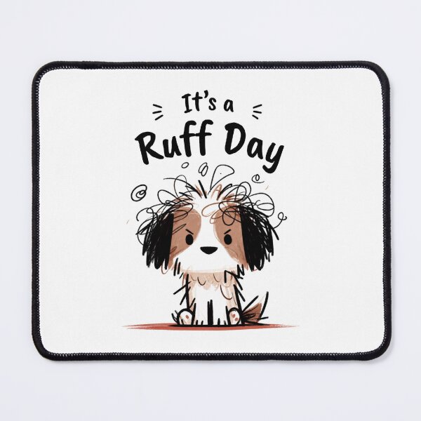 Item preview, Cute Scruffy Puppy Illustration – Adorable Hand Drawn Dog Art designed and sold by AnyGil.