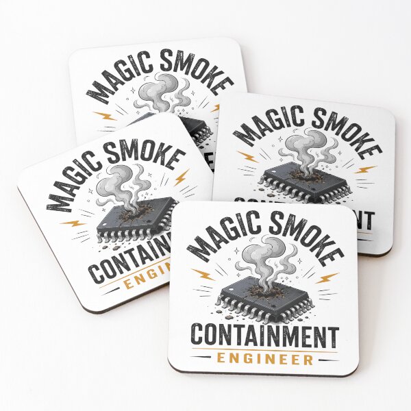Item preview, Magic Smoke Containment Engineer Design designed and sold by Mosslume Studio.