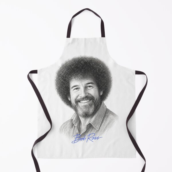Item preview, Bob Ross Vintage Graphite Portrait Pencil Sketch designed and sold by karamram.