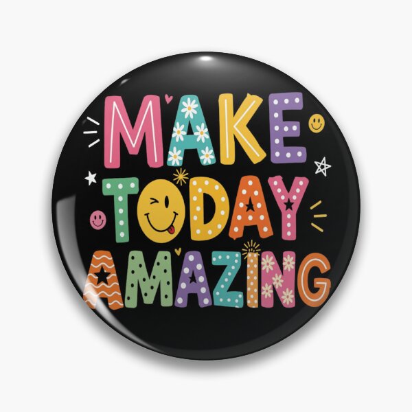 Item preview, Make Today Amazing Cute Retro Groovy Daisy Smiley Face designed and sold by haitrieuic96.