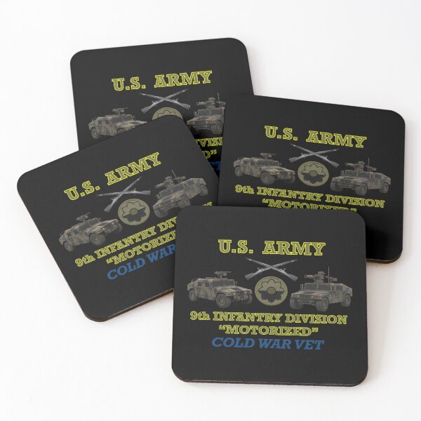 Item preview, U.S. ARMY  9th Infantry Division COLD WAR VET designed and sold by Code7c.