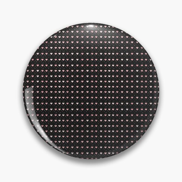Item preview, Pink and Black Halloween Heart Polka Dot Pattern  designed and sold by LouieVanille.