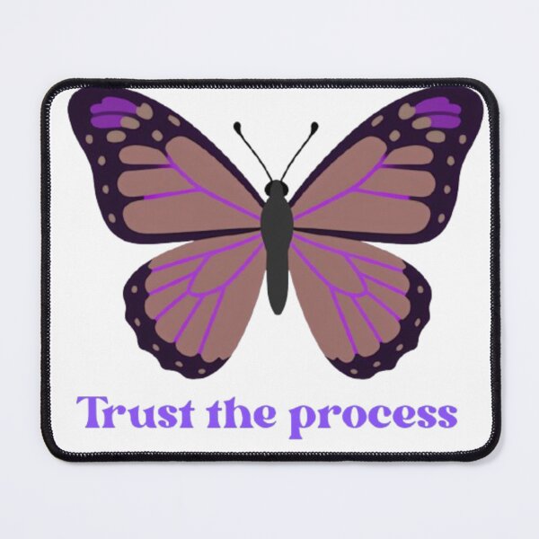 Item preview, Vintage Cottagecore Butterfly Trust The Process Aesthetic T-Shirt designed and sold by Mittal-Designs.