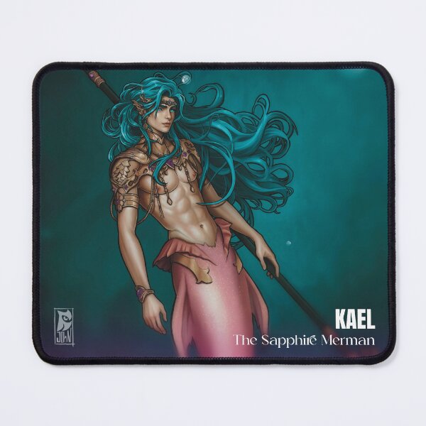 Item preview, Kael: The Sapphire Merman designed and sold by John Assis Art.