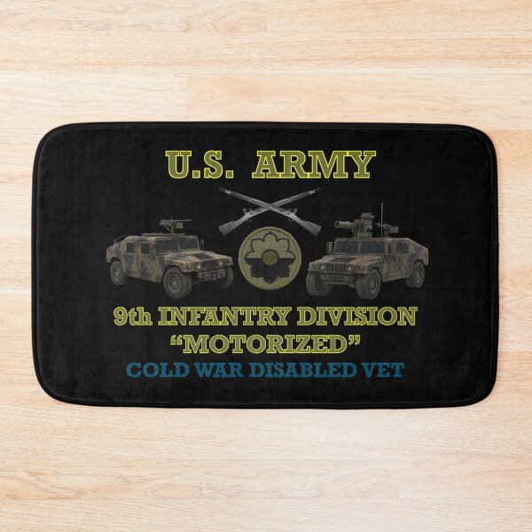 Item preview, U.S. ARMY  9th Infantry Division COLD WAR DISABLED VET designed and sold by Code7c.