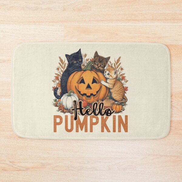 Item preview, CATS AND PUMPKINS designed and sold by BKDIGITALSHOP.