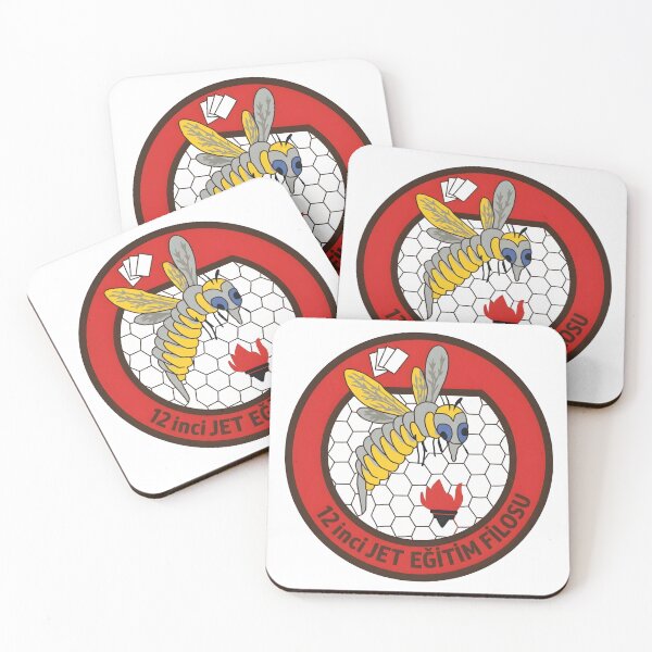Item preview, Turkish Air Force 121st Jet Training Squadron "Arılar" Patch designed and sold by CharlieDesings.