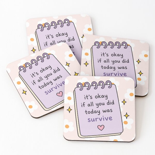 Item preview, it's okay if all you did today was survive <3 designed and sold by ExcessiveSarcasmCo..