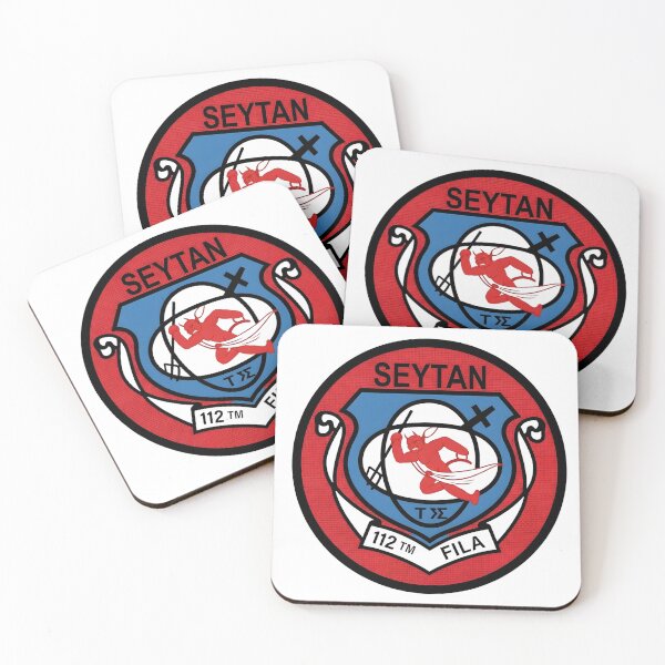 Item preview, Turkish Air Force 112th Fighter Squadron "Şeytan" Patch designed and sold by CharlieDesings.