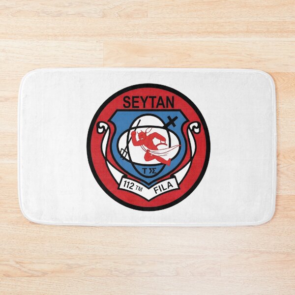 Item preview, Turkish Air Force 112th Fighter Squadron "Şeytan" Patch designed and sold by CharlieDesings.