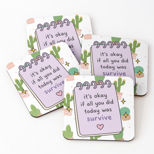 Item preview, it's okay if all you did today was survive <3 designed and sold by ExcessiveSarcasmCo..