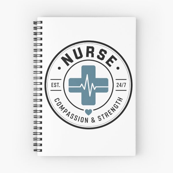 Item preview, Minimalist Nursing Badge Emblem designed and sold by teemix.