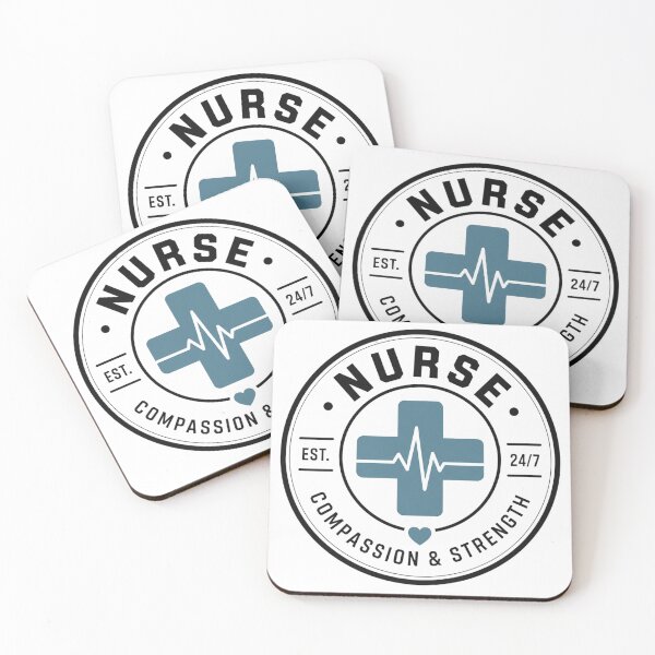 Item preview, Minimalist Nursing Badge Emblem designed and sold by teemix.